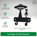 Alien UFO Mini Key Rack - The Metal Peddler Key Rack alien, dad, dad myth, key rack, mini kr, ufo