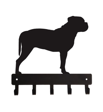 American Bulldog Dog Key Rack/ Leash Hanger - The Metal Peddler Key Rack American Bulldog, breed, Breed A, Breed B, Bulldog, Dog, key rack, leash hanger