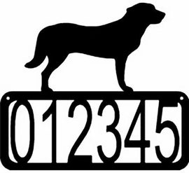 Anatolian Shepherd Dog House Address Sign - The Metal Peddler Address Signs address sign, Anatolian Shepherd, breed, Breed A, Dog, House sign, Personalized Signs, personalizetext, porch