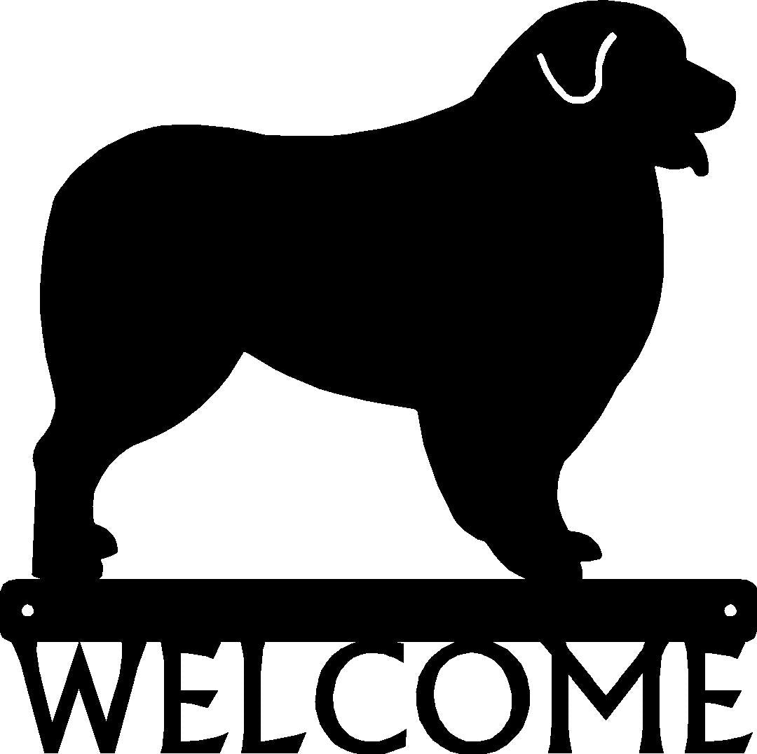 Australian Shepherd Dog Welcome Sign or Custom Name - The Metal Peddler Welcome Signs Australian Shepherd, breed, Breed A, Dog, Personalized Signs, personalizetext, porch, welcome sign