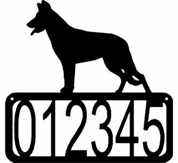 Beauceron Dog House Address Sign - The Metal Peddler Address Signs address sign, Beauceron, breed, Dog, House sign, Personalized Signs, personalizetext, porch