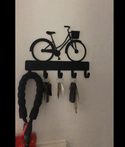 Bicycle Key Rack - The Metal Peddler Key Rack decorative, girl, key rack