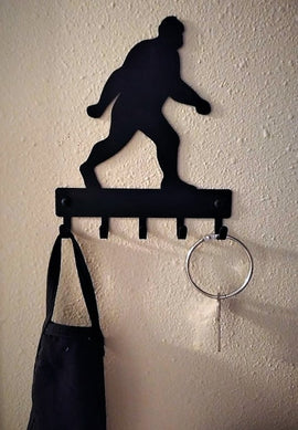 Bigfoot Sasquatch Key Holder - The Metal Peddler Key Rack bigfoot, dad, dad myth, funny, key rack, sasquatch, yeti