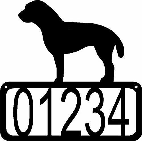 Border Terrier Dog House Address Sign - The Metal Peddler Address Signs address sign, Border Terrier, breed, Dog, House sign, Personalized Signs, personalizetext, porch