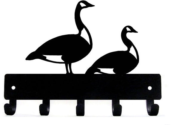 Canadian Geese Key Holder - The Metal Peddler  bird, key rack, wildlife