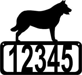 Australian Cattle Dog - Dog House Address Sign - The Metal Peddler  address sign, Australian Cattle Dog, Blue Heeler, breed, Breed A, Cattle Dog, Dog