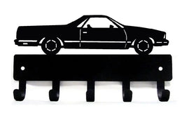 Classic Car #25 Key Rack like an El Camino, with 5 hooks for hanging keys. - The Metal Peddler Key Rack vehicles