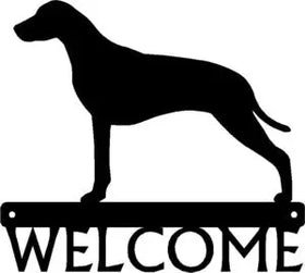 Dalmatian Dog Welcome Sign - The Metal Peddler Welcome Signs breed, Dalmatian, Dog, porch, Welcome sign