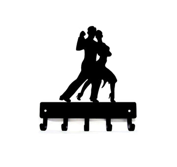 Tango Dancers Key Hanger - The Metal Peddler Key Rack ballroom dance, dancer, dancers, key rack