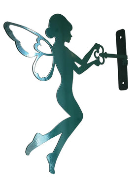 Garden Art Fairy for Tree or Wall Mounting - The Metal Peddler Whimsical fairy, garden, outdoor life, wall art, wall decor, whimsical