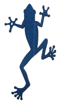 Porch Peeper - Frog Wall Art for indoors and outdoors - The Metal Peddler Whimsical frog, outdoor life, wall art, wall decor, whimsical