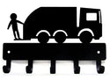 Garbage Truck Key Hanger - The Metal Peddler Key Rack auto, automobile, key rack, trades, transportation, vehicles