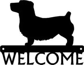 Glen of Imaal Terrier Dog Welcome Sign - The Metal Peddler Welcome Signs breed, Dog, Glen of Imaal Terrier, porch, Welcome sign