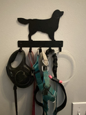 Golden Retriever Dog Key Rack/ Leash Hanger - The Metal Peddler Key Rack breed, Breed G, Dog, Golden Retriever, key rack, leash Hanger