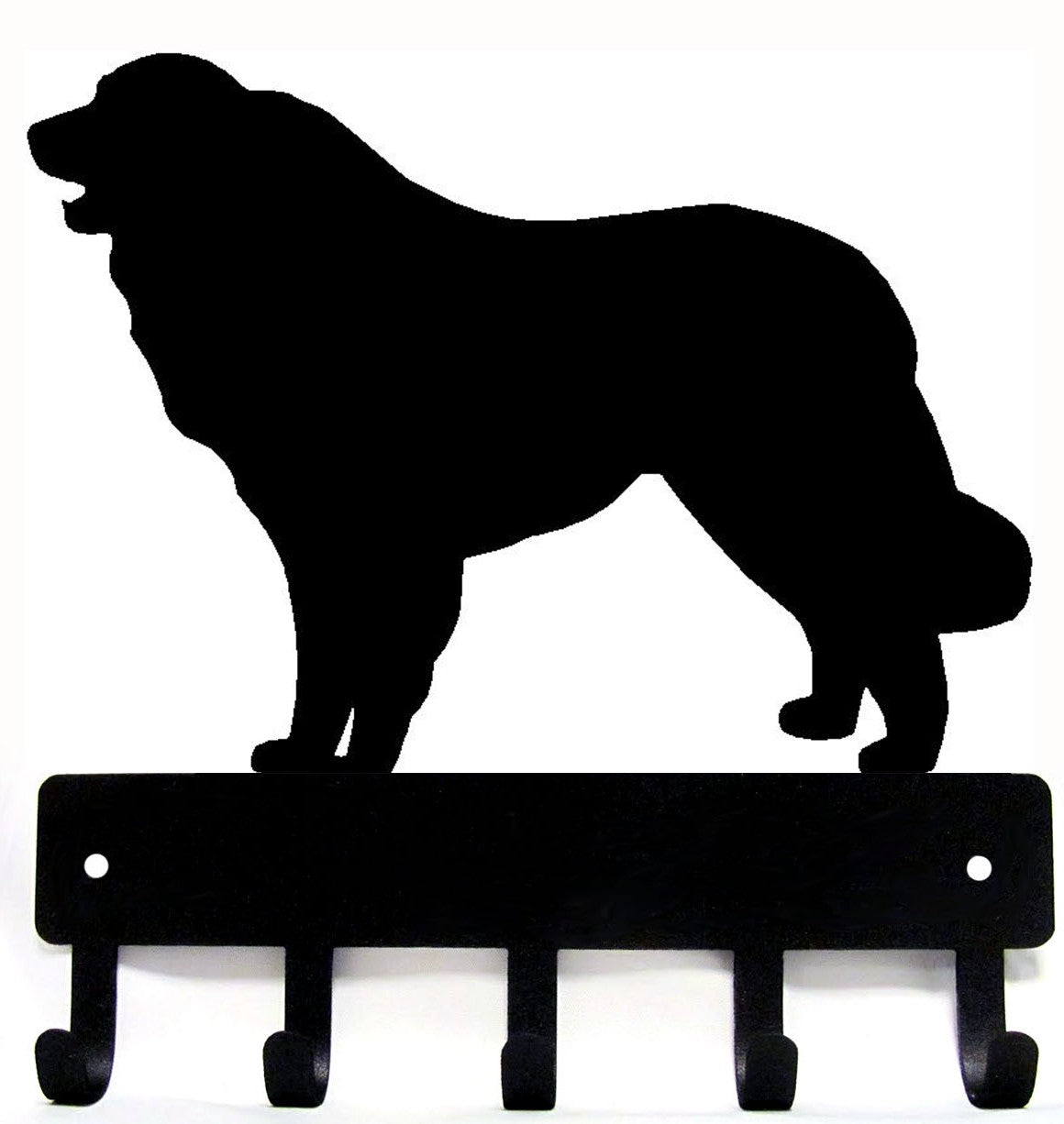 Great Pyrenees Dog Key Rack/ Leash Hanger - The Metal Peddler Key Rack breed, Dog, Great Pyrenees, key rack, leash hanger