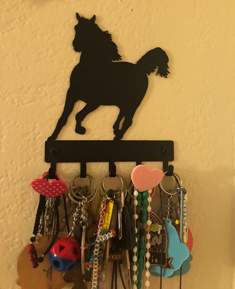 Horse #4 - Key Holder - The Metal Peddler Key Rack farm, Horse, key rack, not-Dog