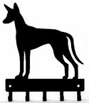 Ibizan Hound Dog Key Rack/ Leash Hanger - The Metal Peddler Key Rack breed, Dog, Ibizan Hound, key rack, leash hanger