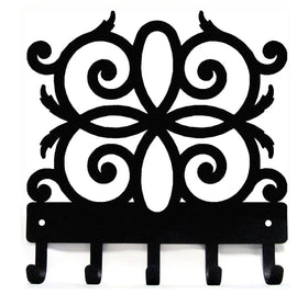 Decorative Scroll K04 - Key Rack - Magnetic Hooks - The Metal Peddler Key Rack key rack, scroll