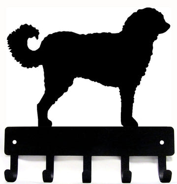 Labradoodle Dog Key Rack/ Leash Hanger - The Metal Peddler Key Rack breed, Dog, key rack, Labradoodle, leash hanger