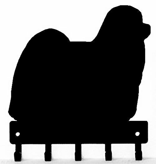 Maltese Dog Key Rack/ Leash Hanger - The Metal Peddler Key Rack breed, Dog, key rack, leash hanger, Maltese
