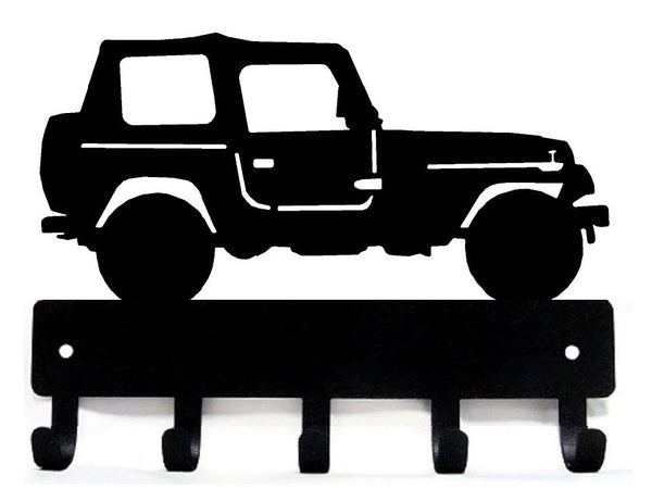 Off Road 4x4 SUV #2 Key Rack - The Metal Peddler Key Rack auto, automobile, key rack, transportation, vehicles