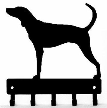 Plott Dog Key Rack/ Leash Hanger - The Metal Peddler Key Rack Dog, key rack, leash hanger, Plott