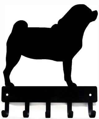Puggle Dog Key Rack/ Leash Hanger - The Metal Peddler Key Rack Dog, key rack, leash hanger, Puggle