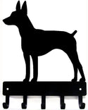 Rat Terrier Dog Key Rack/ Leash Hanger - The Metal Peddler Key Rack breed, Dog, key rack, leash hanger, Rat Terrier