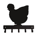 Silkie chicken #2 - Key Rack - The Metal Peddler Key Rack chicken, farm, key rack, not-dog, rooster