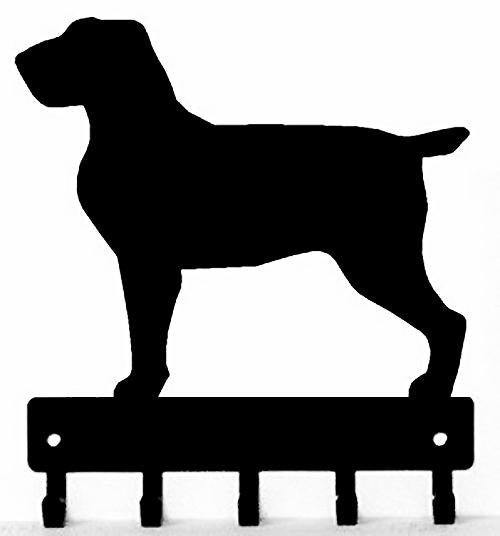 Spinone Italiano Dog Key Rack/ Leash Hanger - The Metal Peddler Key Rack breed, Dog, key rack, leash hanger, Spinone Italiano
