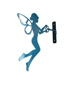 Garden Art Fairy for Tree or Wall Mounting - The Metal Peddler Whimsical fairy, garden, outdoor life, wall art, wall decor