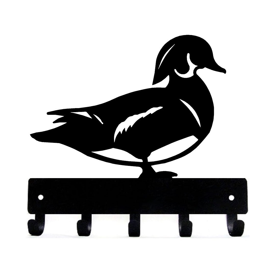 Wood duck Key Holder - The Metal Peddler Key Rack bird, key rack, wildlife