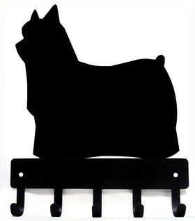 Yorkshire Terrier (Yorkie) Dog Key Rack/ Leash Hanger - The Metal Peddler Key Rack breed, Dog, key rack, leash hanger, yorkie, Yorkshire Terrier