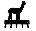 Alpaca Key Rack & Holder with 5 Hooks The Metal Peddler Key Rack Alpaca, farm, key rack, leash hanger