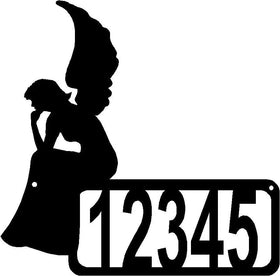 Angel House Address Sign - The Metal Peddler Address Signs Address sign, Angel, custom, personalizetext