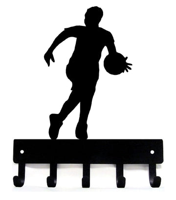 Basketball player Key Rack - The Metal Peddler Key Rack basketball, key rack, sport, sport hooks, sporthooks, sports