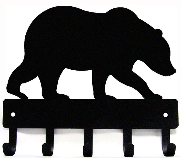 Bear #02 - Key Rack - The Metal Peddler Key Rack bear, key rack, wildlife