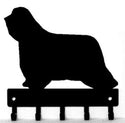 Bearded Collie Dog Key Rack/ Leash Hanger - The Metal Peddler Key Rack Bearded Collie, breed, Breed B, Dog, key rack, leash hanger