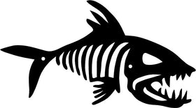 Skeleton Fish Bonefish Metal Wall Décor - The Metal Peddler Decor fish, wall art, wall decor