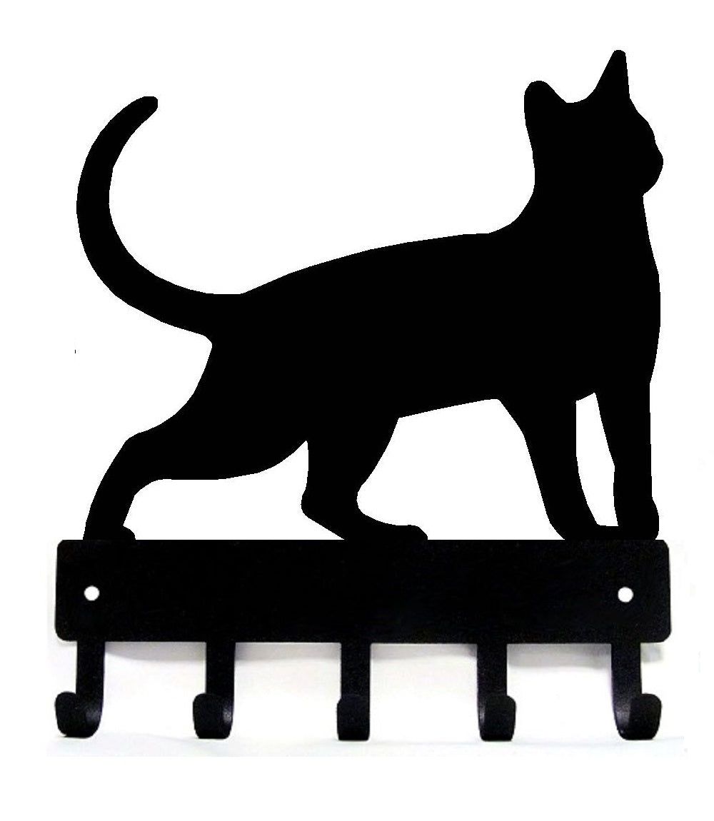 Cat #17 Key Rack with 5 Hooks Large (9 in. Wide)