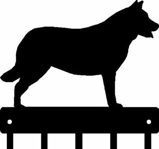 FIX IMAGE Australian Cattle Dog Key Rack/ Leash Hanger - The Metal Peddler Key Rack Australian Cattle Dog, Blue Heeler, breed, Cattle Dog, Dog, key rack, leash hanger