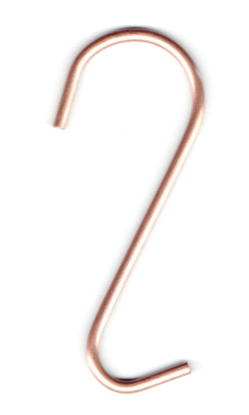 Copper Utensil Pot Rack Hooks (set of 4) - The Metal Peddler Pot Rack Hooks copper, hooks, pot hooks, storage hooks