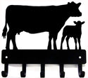 Cow & Calf Farm - Key Holder/ Rack - The Metal Peddler Key Rack cattle, cow, farm, key rack