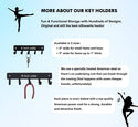 Krumper Medal Hanger / Key Rack - The Metal Peddler Key Rack dad dance, dance, dance gifts, dance wall art, dancer, dancers, key rack, Medal Hanger, medal rack, sport hooks