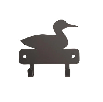 Duck Mini Key Rack with 2 hooks - The Metal Peddler Key Rack farm, key rack, mini kr, wildlife