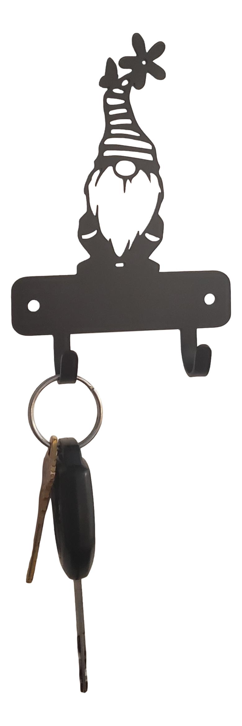 Gnome Mini Key Rack - The Metal Peddler Key Rack Gnomes, key rack, mini kr