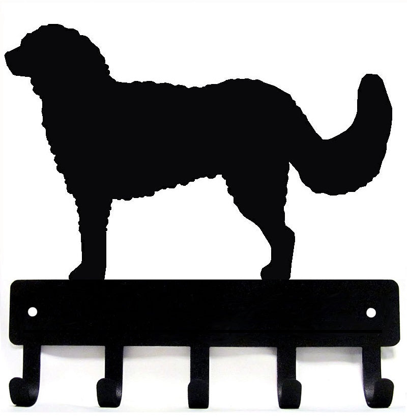 Goldendoodle Dog Key Rack/ Leash Hanger - The Metal Peddler Key Rack breed, Breed G, Dog, Goldendoodle, key rack, leash hanger
