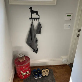 Great Dane Dog Key Rack/ Leash Hanger - The Metal Peddler Key Rack breed, Breed G, Dog, Great Dane, key rack, leash Hanger, SALE