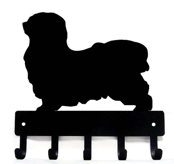Havanese Dog Key Rack/ Leash Hanger - The Metal Peddler Key Rack breed, Breed H, Dog, Havanese, key rack, leash hanger