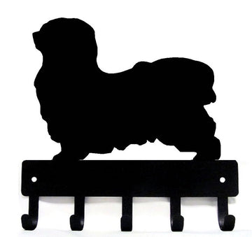Havanese Dog Key Hodler/ Leash Hanger with 5 Hooks - The Metal Peddler Key Rack breed, Breed H, Dog, Havanese, key rack, leash hanger
